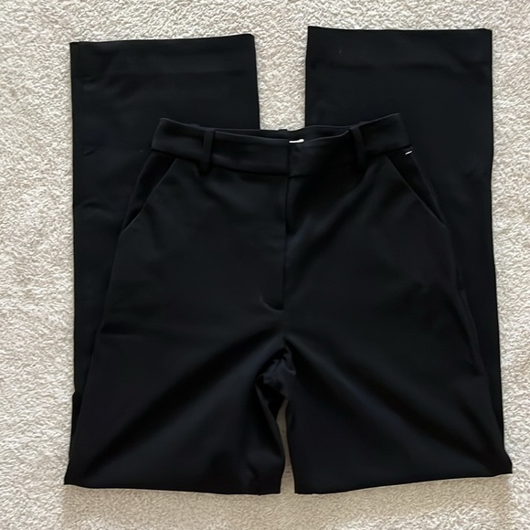 NEW Favorite Daughter The Favorite Pants Black High Waist Wide Leg Size 6 - Picture 4 of 9
